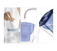 BRITA Wasserfilter Aluna blau