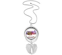 Britain City Collier avec pendentif en forme d'ailes d'ange