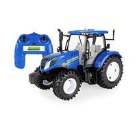 Britains 1:16 Tracteur New Holland T6.180 Télécommandé Collection Big Farm de, Compatible avec Les Jouets à l'échelle 1:16, pour Les Collectionneurs et Les Enfants à partir de 3 Ans.