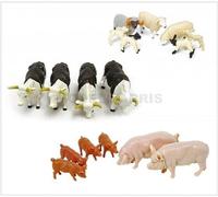 Assortiment De 17 Figurines Animaux En Plastique