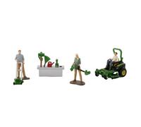 Britains Coffret de Jeu John Deere avec Tracteur et Accessoires. Miniatures détaillées et Robustes, Parfait pour Les Enfants, collectionneurs et Jeux en extérieur.