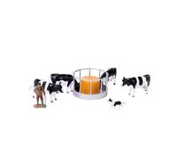 Britains Mangeoire À Bétail Avec Animaux 1/32