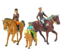 Britains - Lot de 3 chevaux 1/32 avec cavaliers, multicolore, pour enfants 3 ans+ (152157)