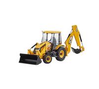 Britains Tractopelle JCB 3CX Plus Sitemaster Modèle réduit échelle 1:32 - Véhicules de Collection agricoles - Jouets éducatifs d'intérieur et d'extérieur - Jouets Robustes en métal - +3 Ans
