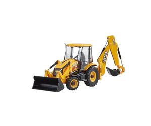 Britains Tractopelle JCB 3CX Plus Sitemaster Modèle réduit échelle 1:32 - Véhicules de Collection agricoles - Jouets éducatifs d'intérieur et d'extérieur - Jouets Robustes en métal - +3 Ans