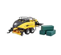 Britains Véhicule de Collection, Presse à Bottes BigBaler Plus New Holland pour Adultes, Véhicule Agricole, Modèle à l'Echelle 1/32, Réplique Adaptée aux Enfants de 3 Ans+, Jaune