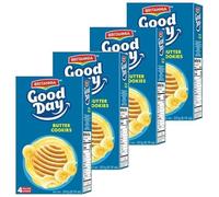 Britannia - GoodDay - Biscuits au beurre - 216 g - Lot de 4