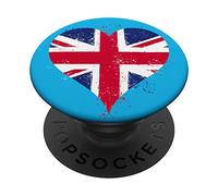 Britannique Fier ou Expat Un Génial Drapeau Grande Bretagne PopSockets PopGrip Adhésif
