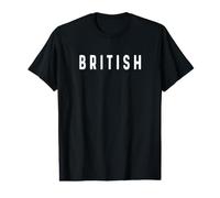 Britannique - Londres Birmingham Leeds Glasgow Sheffield T-Shirt Graphique avec Valeur
