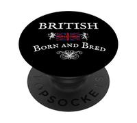Britannique né et élevé, Royaume-Uni, Angleterre, Grande-Bretagne, BLIGHTY PopSockets PopGrip Adhésif