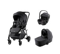 BRITAX RÖMER - Poussette Trio Rio + Baby-safe Pro + Nacelle Rio Style Carbon Black
