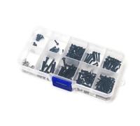 BritBolt 18 échelles RC Crawler Car Metal Box Box de Mise à Niveau des pièces Accessoires de Rechange compatibles avec 1 modèle de chenilles à 18 échelles