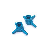 BritBolt 2PCS Metal Front Direering Cup Medgrade Pièces compatibles avec 1 28 Scale RC Cars Fits Q Racing Drift Remote Control Vehicles(Blue)