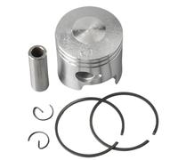 BritBolt 3B2-00004-0 Piston Assy +0,5 Compatible avec des pièces de Rechange de 8-9,8 ch 50,5 mm pour Les modèles 3B2-00004-1 3B2-00004 3B200004