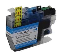 BritBolt 4COLOR LC427 LC427XL CARTRIDE À L'ENK Compatible avec HL-J6010DW MFC-J5955DW MFC-J6955DW MFC-J6957DW MFC-J6959DW Primers(LC427XL C)