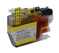 BritBolt 4COLOR LC427 LC427XL CARTRIDE À L'ENK Compatible avec HL-J6010DW MFC-J5955DW MFC-J6955DW MFC-J6957DW MFC-J6959DW Primers(LC427XL Y)