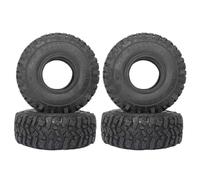 BritBolt 4pcs 115 mm en Caoutchouc de Boue de Grappler pneus compatibles avec 1 10 échelles RC Crawler Fits II 90046 90047 et des modèles comme G500 TRX6 G63