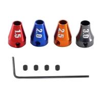 BritBolt 4pcs Placing Hexagon Tournevis Set 1 5 mm 2 mm 2 5 mm 3 mm pour Le modèle de Voiture RC Airplane Compatible avec Divers modèles RC(Marking)