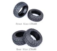 BritBolt Ajustement de Peau Pneu à Pneu à nout 5B ajusté Avant ou arrière pour 1 5 échelles RC Compatible avec I 5B SS ROVAN King Moteur(Front and Rear)