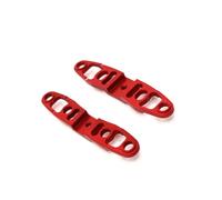 BritBolt Amélioration de la Coupe en métal Avant en Coupe arrière pour 1 28 Échelle RC Car Compatible avec Q Racing Drift Remote Control Vehicle Pièces(Red)
