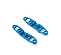 BritBolt Amélioration de la Coupe en métal Avant en Coupe arrière pour 1 28 Échelle RC Car Compatible avec Q Racing Drift Remote Control Vehicle Pièces(Blue)