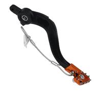 BritBolt Brake Pedal Foot Lever Frein arrière Compatible avec les modèles de motocross SX SXF EXc-F XC XCF XCW XCF-W TC TE FE 2008-2016(Orange)