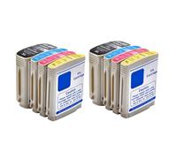 BritBolt Compatible avec la Cartouche à Encre 88 XL 88xl pour OfficeJet Pro K550 K550DTN K550DTWN K5400DN K8600 L7480 L7580 L7590 Imprimer(2BK-2C-2M-2Y)