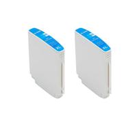 BritBolt Compatible avec la Cartouche à Encre 940xl 940 Ajustement Universel pour Les modèles d'imprimante OfficeJet Pro 8000 8500A 8500(2pcs Cyan)