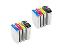 BritBolt Compatible avec la Cartouche à Encre 940xl 940 Ajustement Universel pour Les modèles d'imprimante OfficeJet Pro 8000 8500A 8500(2BK 2C 2M 2Y)