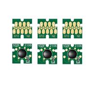 BritBolt Compatible avec la Puce de Maintenance T6713 3 pièces universelles pour imprimante WF M21000 WF C20600 WF C20750 WF C21000 WF M20590 WF C17590 WF C20590(10 Pieces)