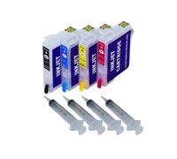 BritBolt Compatible avec Workfore 325 323 320 520 Stylus NX420 NX320 NX125 NX127 NX130 NX530 NX625 Remplacement du marché secondaire(A-Box with Syring)