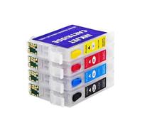 BritBolt Compatible avec XP-5200 WF-2960 Imprimante America 222 222xl Cartouche à Encre Rechargeable Vide avec Puce jetable Chip Universal Fit Tiers Remplacement du Tiers(222xl-box with Chip)