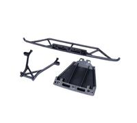 BritBolt de Pare-Chocs de Voiture 1/5 RC Compatible avec 5ive t rofun rovan lt King Moteur x2 Modèles de Remplacement Avant ou arrière pour véhicules Jouets Hors Route(Front)
