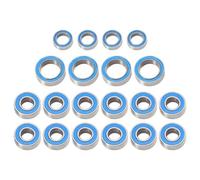 BritBolt de roulement à Billes scellé de 20 pcs Compatible avec 1 10 modèles de Voiture RC à l'échelle comme TT01 TT01E TT01D TT02B et Accessoires de pièces de châssis similaires