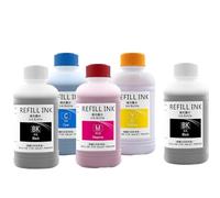 BritBolt d'encre de Colorant de Recharge 250 ML Compatible avec XP-2100 XP-2101 XP-2105 XP-3100 XP-3105 XP-4100 XP-4101 XP-4105 EW-052A(4 Color 1 BK)