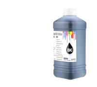 BritBolt Encre Blanche à solvant écologique, 1000ml, Compatible avec Les imprimantes Roland Mimaki Eco, Fournitures pour tête d'impression DX5 DX6 DX7, Encre à Base d'huile(Black)