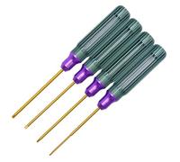 BritBolt Ensemble d'outils de clé hexagonale 1,5 mm 2,0 mm 2,5 mm 3,0 mm Compatible avec Racing Drones Helicopters Airplanes Cars Boats et RC(Purple)