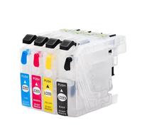 BritBolt LC223 Refipillable Cartridge à Encre Compatible avec Les modèles d'imprimantes DCP-J4120DW MFC-J4420DW J4420DW J4620DW J4625DW J5320DW J5620DW J5625DW J5720DW Remplacement du marché arrière