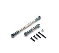 BritBolt Lien de Direction réglable SERVO Rod C14 C24 B14 B24 B16 B36 MN MN99S Pièce de Mise à Niveau de Liaison de Direction métallique pour Les Voitures RC compatibles avec Divers modèles(WPL Grey)