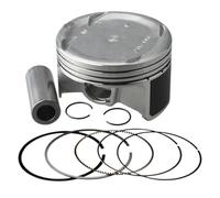 BritBolt Piston Set 13101-YE6-000 + 0,5 mm 4 Compatible avec Les Moteurs Hors-Bord Marins BF115 BF150 ZY6 Modèles 13101zy6000