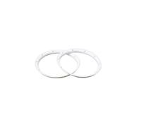 BritBolt RC de Roue de Voiture RC à échelle 1/5 avec Perle en Nylon Ajuster à l'intérieur ou à l'extérieur Compatible avec Les modèles de Moteur King 5B 5T 5SC 5IVE T ROVAN(Inside White)