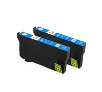 BritBolt T3591 35xl Cartridge Encre Compatible avec Les modèles d'imprimantes Workforce Pro WF-4720DW WF-4725DW WF-4730DTW WF-4740DTWF Remplacement du marché secondaire(2 PCS Cyan)