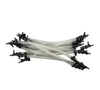 BritBolt Tube d'encre Compatible avec la Pompe Roland Dx4 Dx7 U XR-640 XC-540 VS640 VS540 SP540 SP300 VP540 pour imprimante(Transparent)