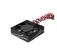 BritBolt Ventilateur de Refroidissement de la Voiture modèle 30 mm RC Modèle 5V-7V 3010 4010 Compatible avec 550 540 3650 3660 Moteur sans balais et Vitesse régulée électrique(4010B-Black)