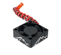 BritBolt Ventilateur de Refroidissement de la Voiture modèle 30 mm RC Modèle 5V-7V 3010 4010 Compatible avec 550 540 3650 3660 Moteur sans balais et Vitesse régulée électrique(3010A-Black)