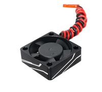 BritBolt Ventilateur de Refroidissement de la Voiture modèle 30 mm RC Modèle 5V-7V 3010 4010 Compatible avec 550 540 3650 3660 Moteur sans balais et Vitesse régulée électrique(3010B-Black)
