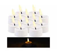 Britesta 12 bougies chauffe-plat LED avec minuterie