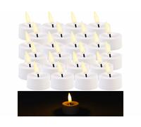 Britesta 24 bougies chauffe-plat LED avec minuterie