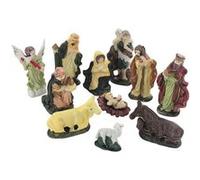 Britesta Lot de 11 Figurines pour crèche de Noël en Porcelaine peintes à la ...