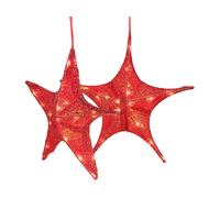 Britesta Lot de 2 étoiles de Noël pliables Ø 65 cm avec LED